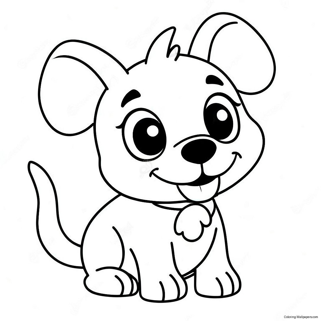 Página Para Colorear De Perro De Disney 45604