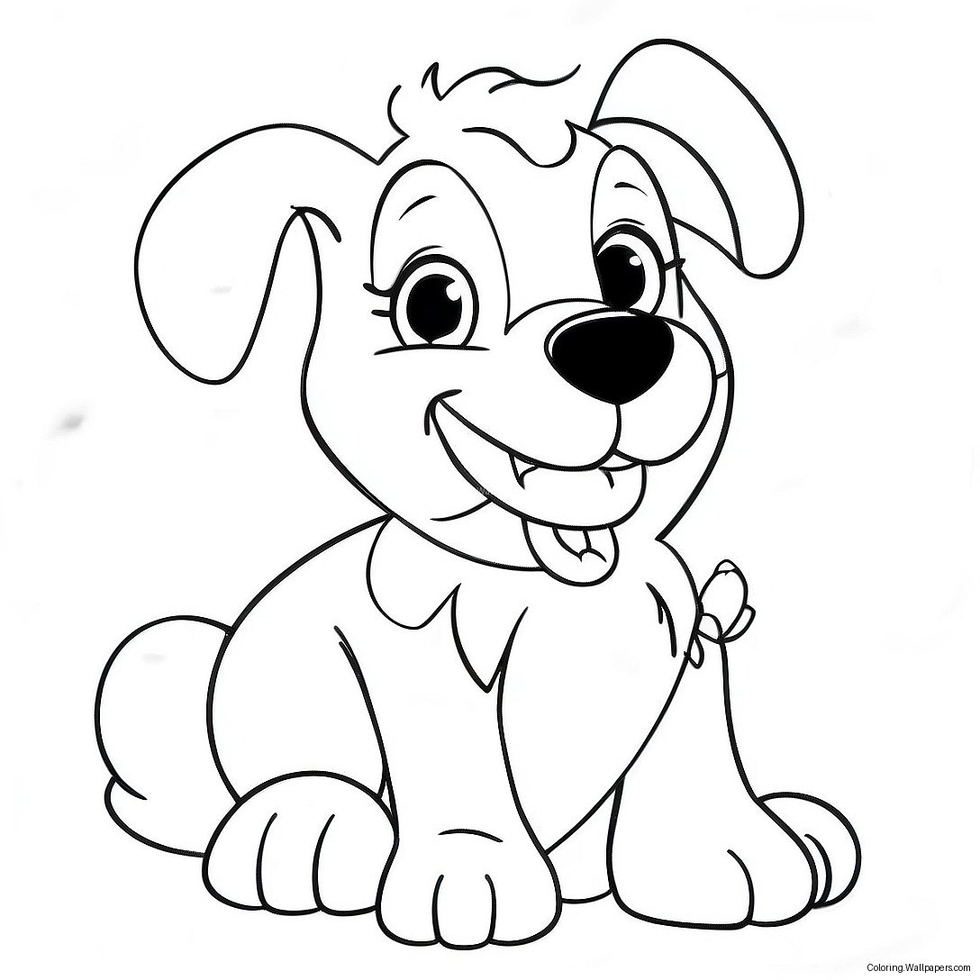 Disney Dogs Coloring Page 46560