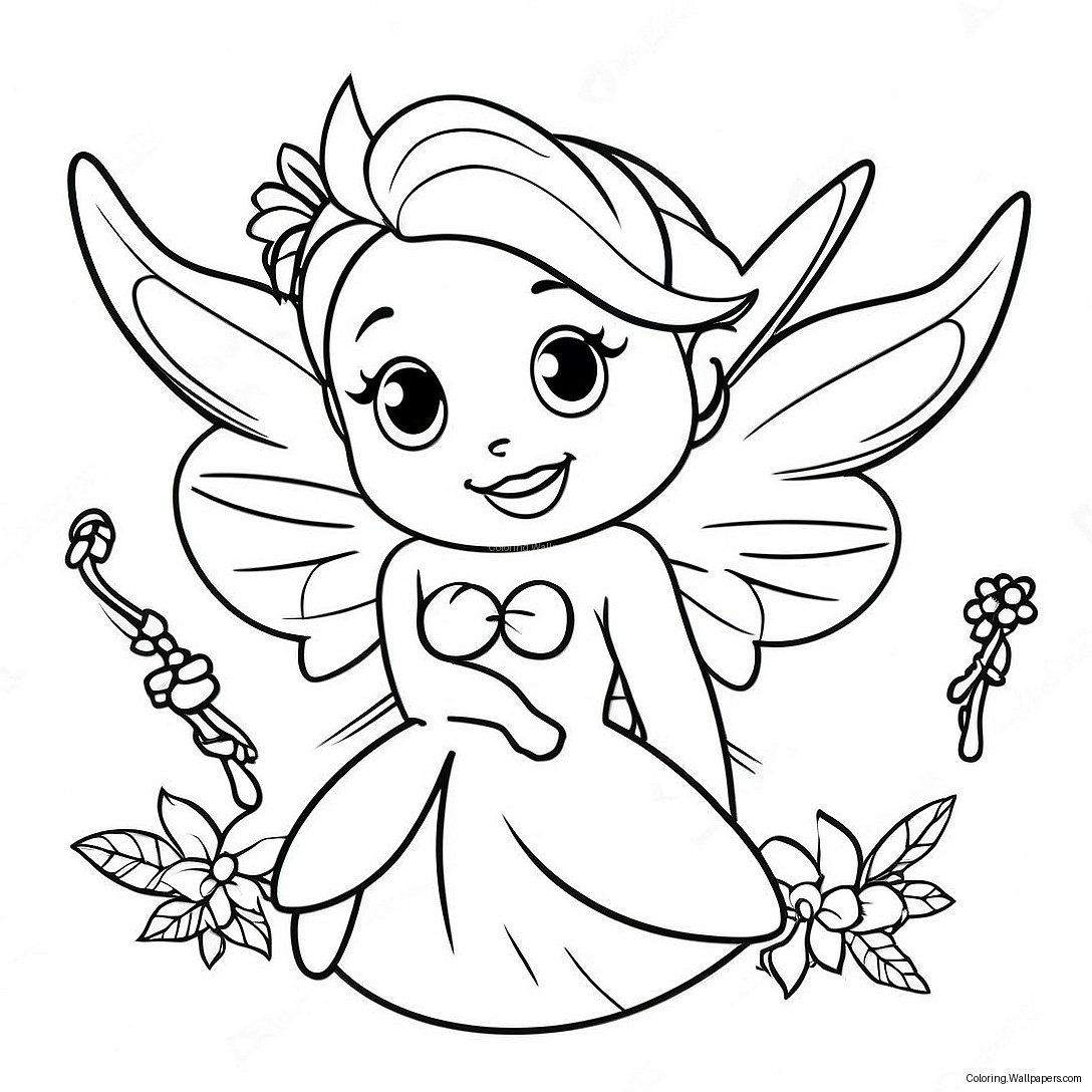 Disney Fairies Coloring Page 57376