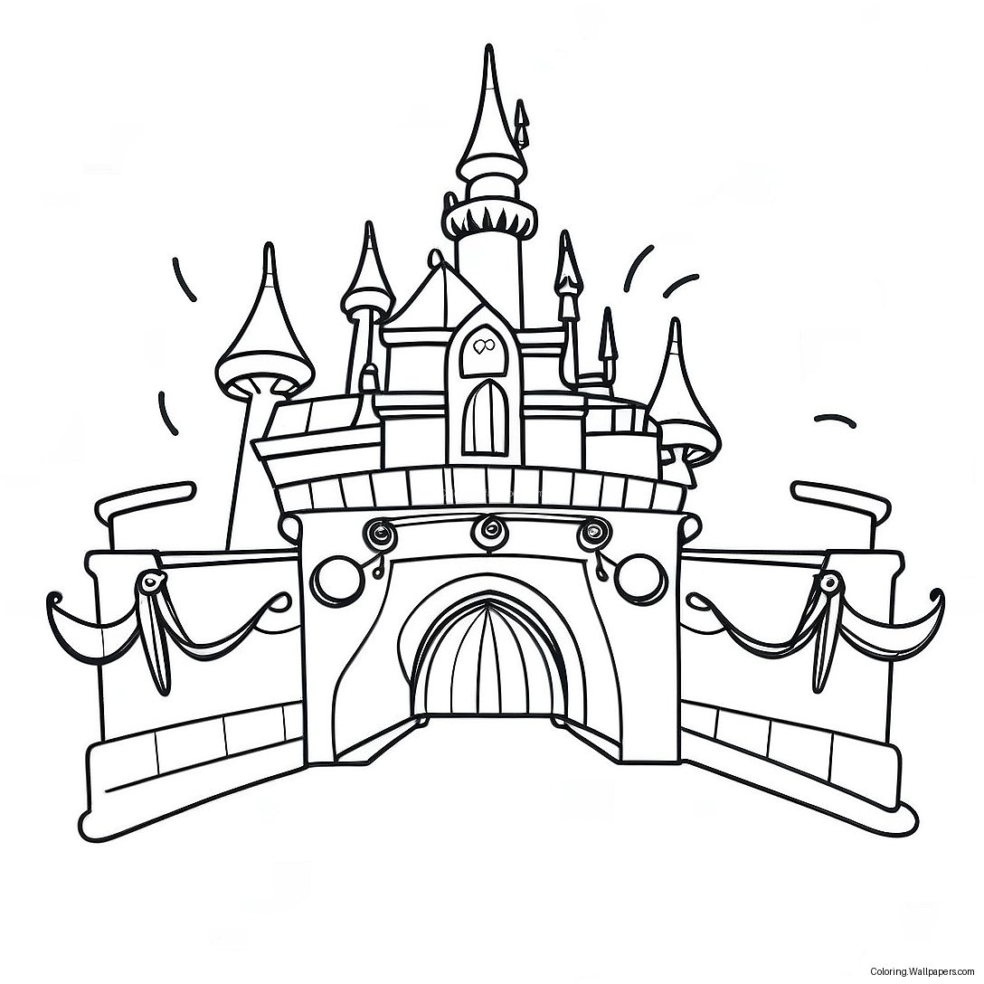 Disneyland Coloring Page 11950