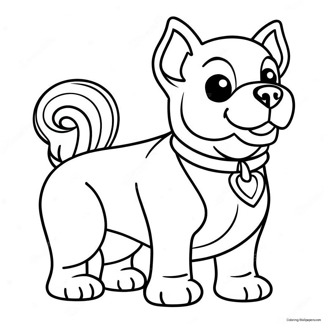 Dog Breed Coloring Page 46222