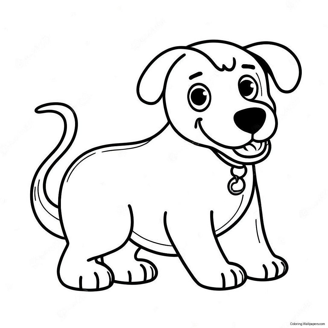 Dog Day Coloring Page 8427