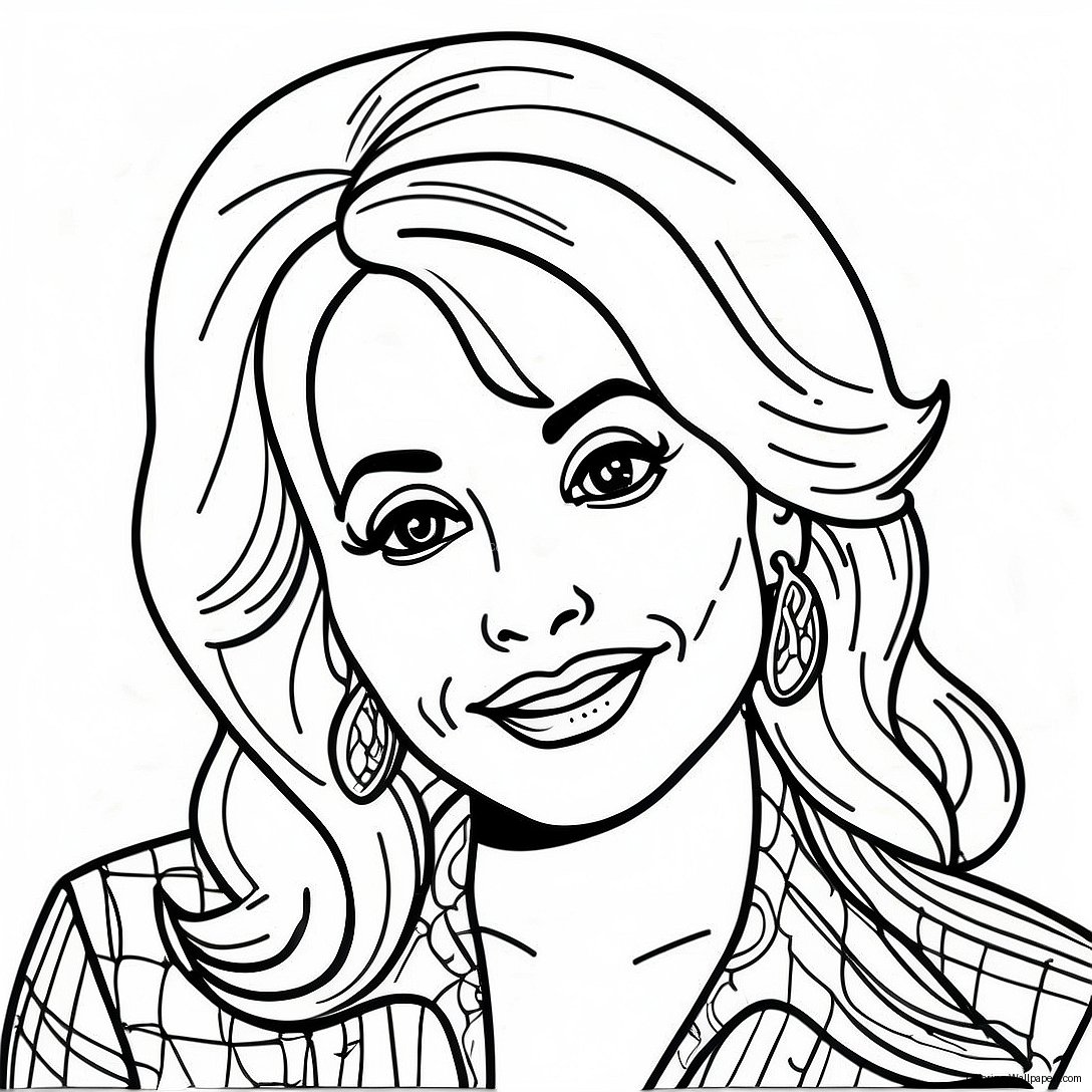 Dolly Parton Coloring Page 16099