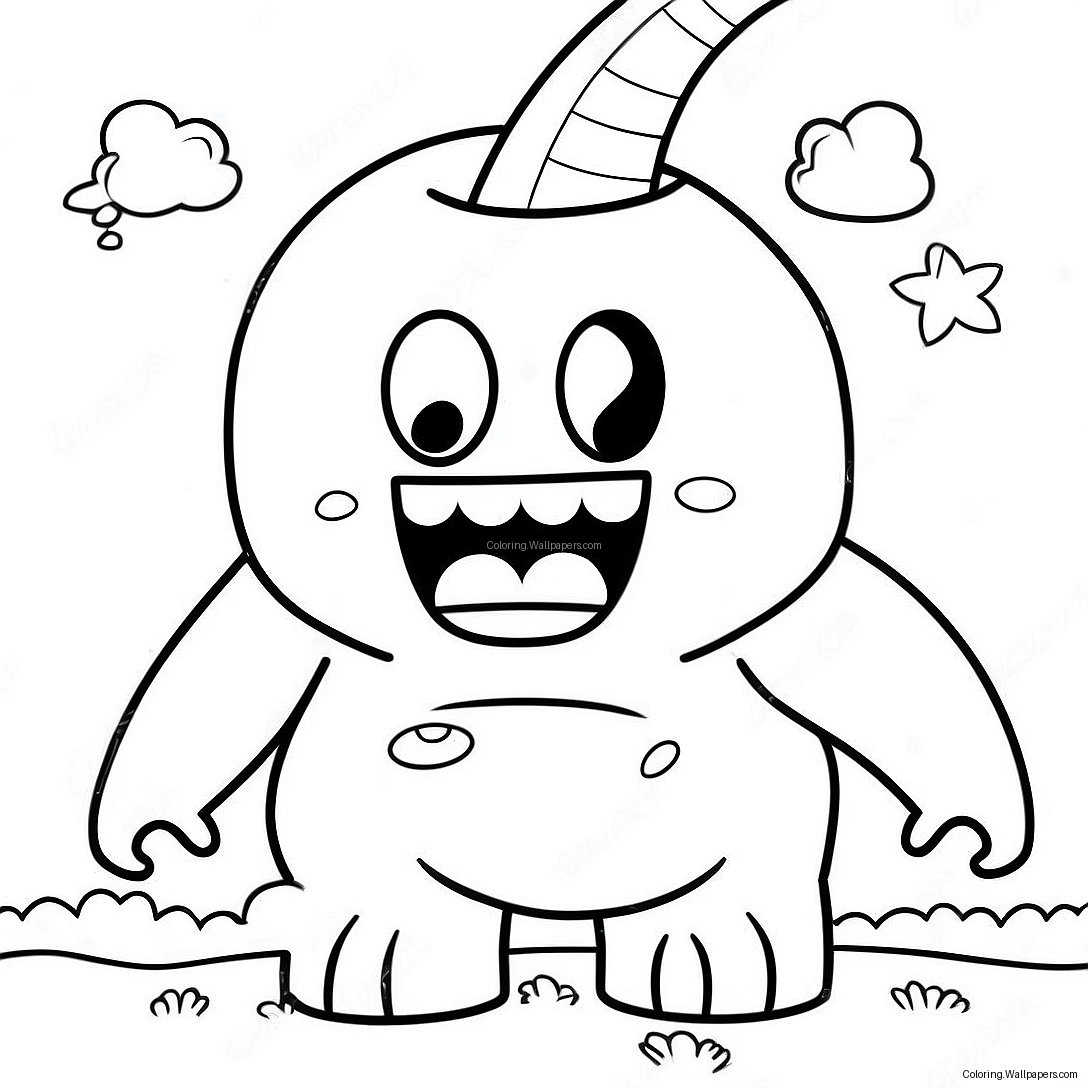 Domo Coloring Page 48621