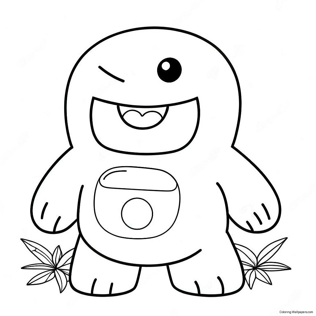 Domo Coloring Page 48624