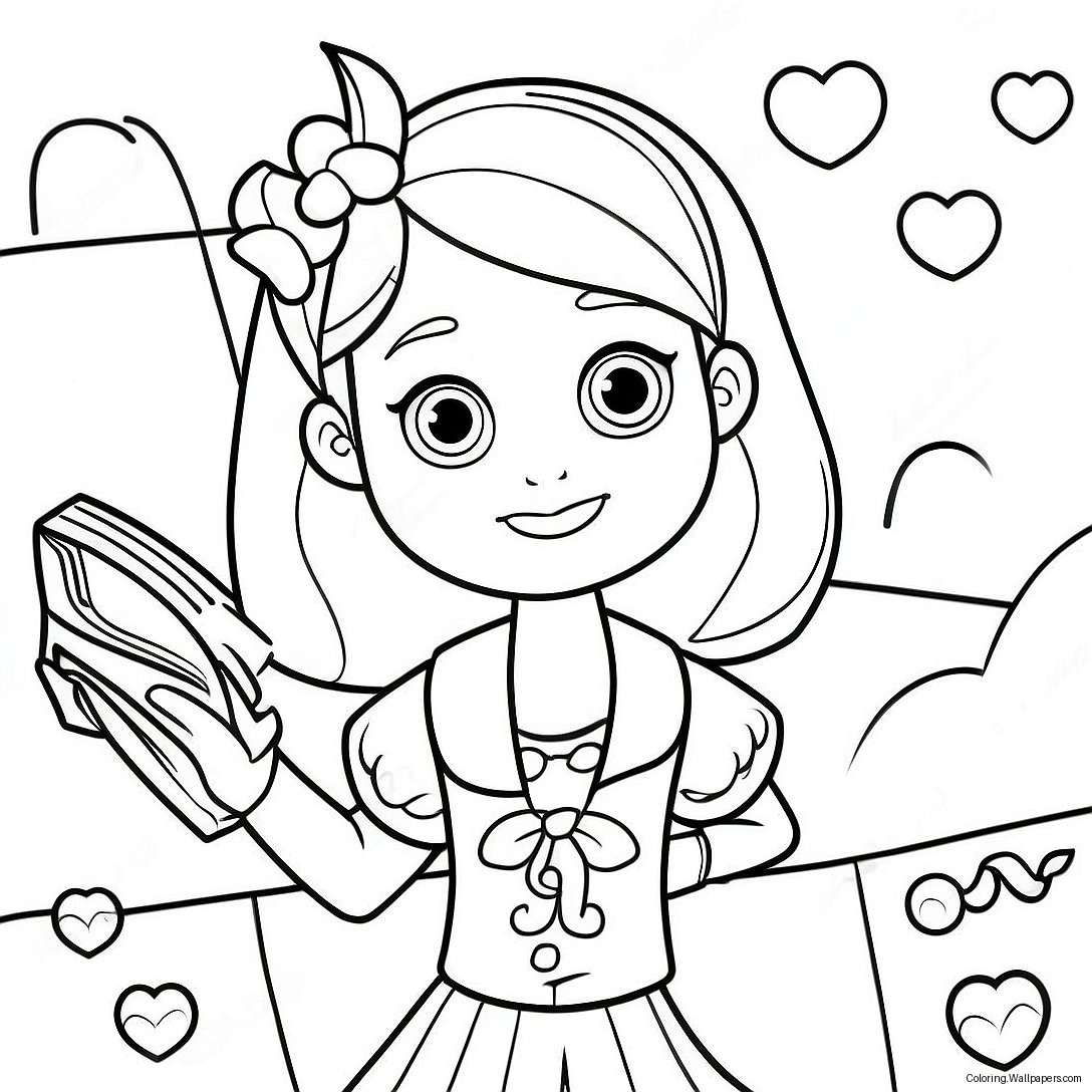 Dork Diaries Kleurplaat 7567