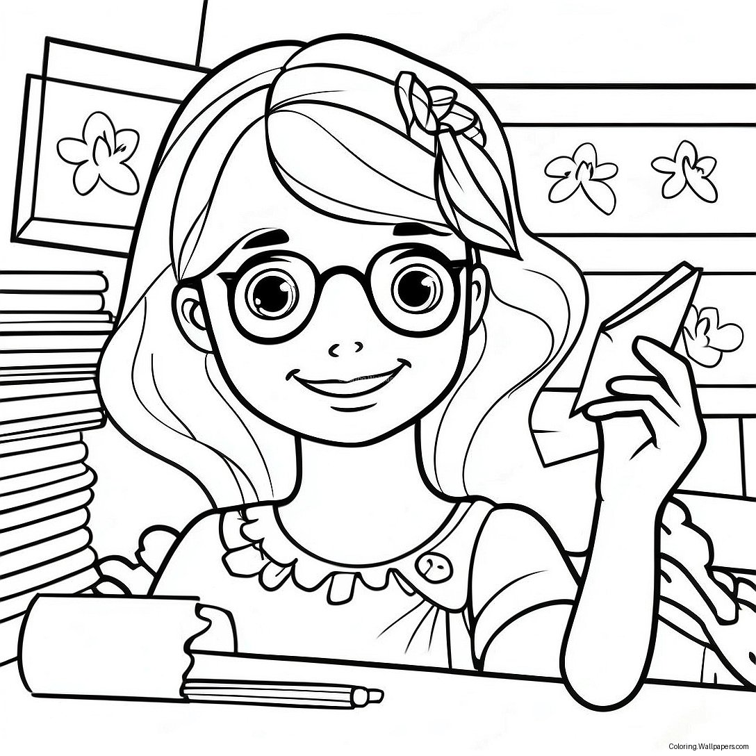 Dork Diaries Kleurplaat 7568