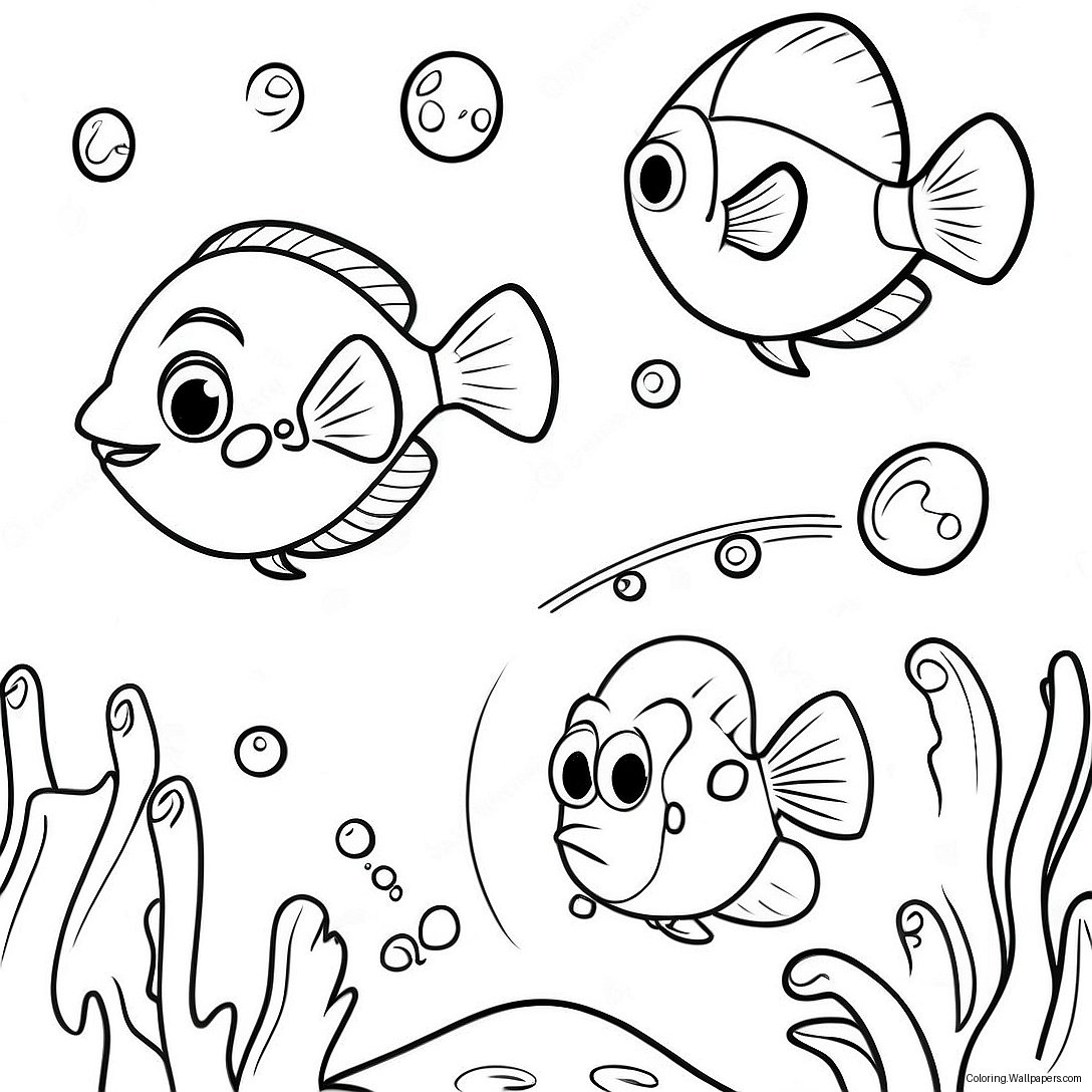 Dory Coloring Page 1398