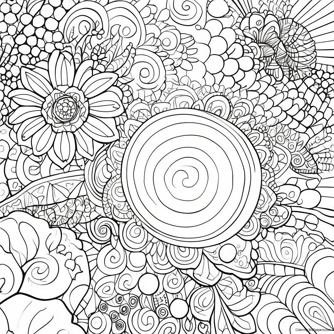 Dot Art Coloring Page 40400