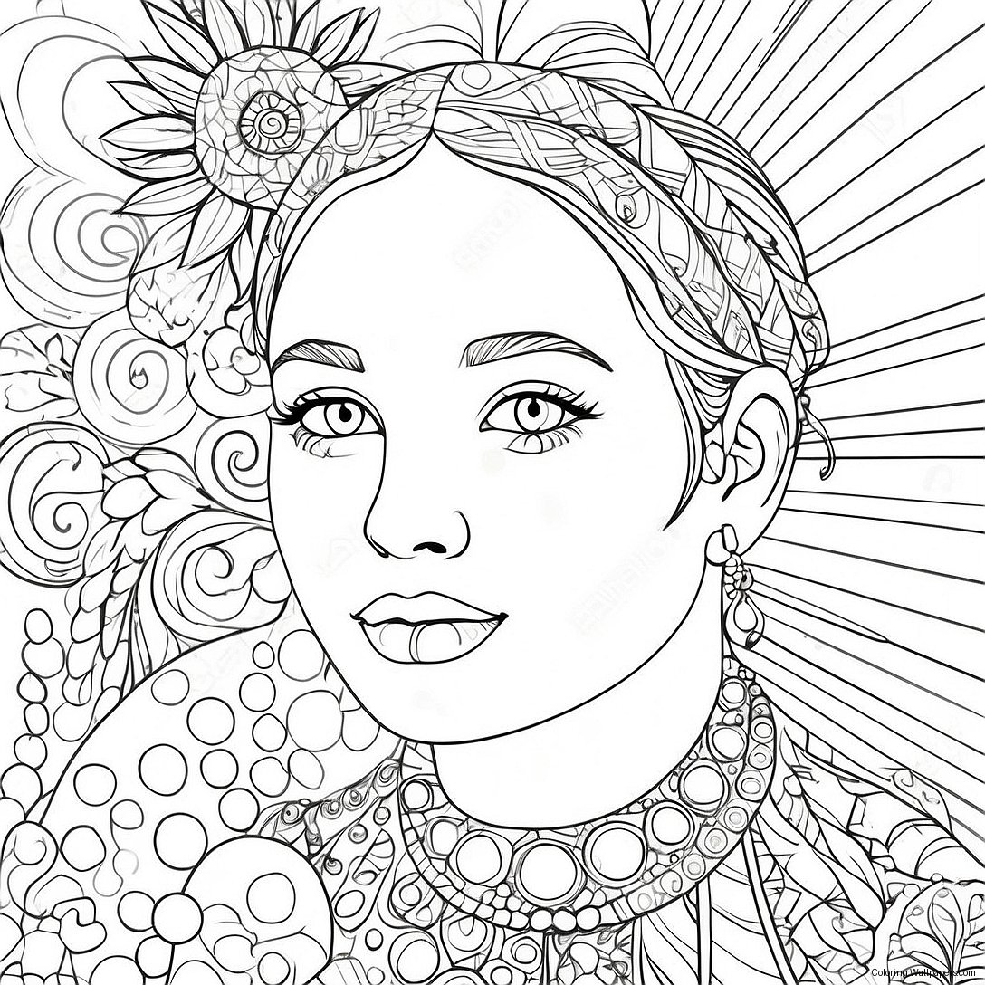 Dot Arts Coloring Page 6911