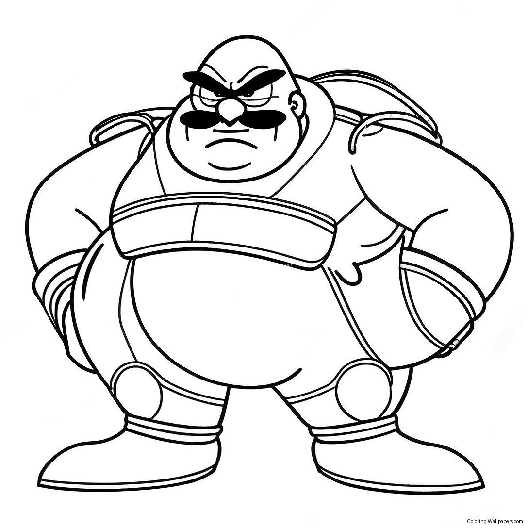 Página Para Colorir De Dr. Robotnik 49822