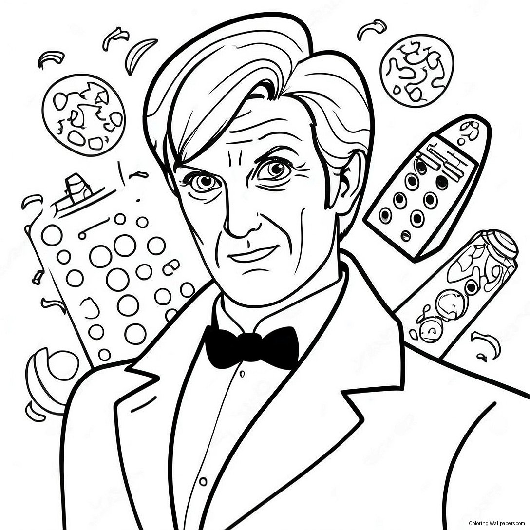 Dr. Who Coloring Page 5311