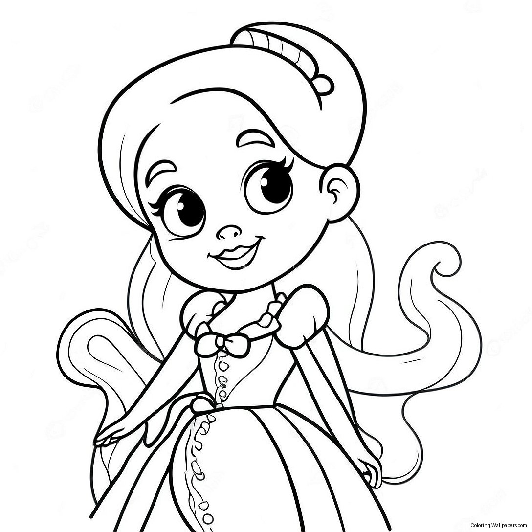 Draculaura Coloring Page 7943