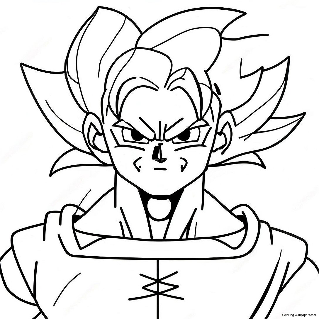 Dragon Ball Super Super Hero Coloring Page 56661