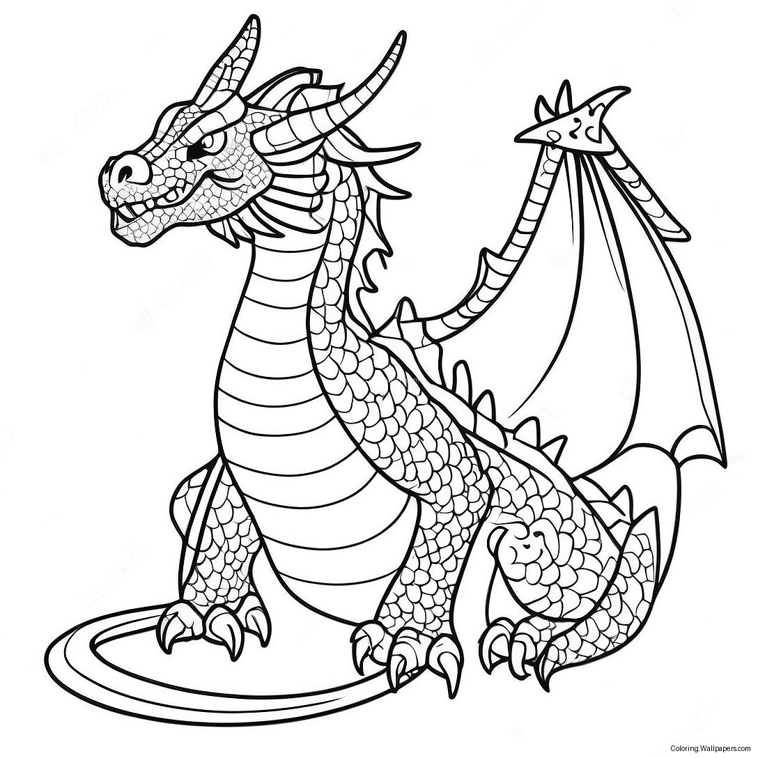 Dragon Masters Coloring Page 20098