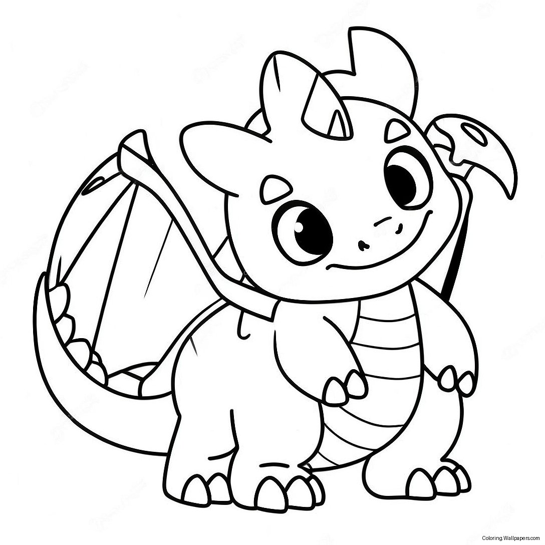 Dragon Pokemon Coloring Page 38553