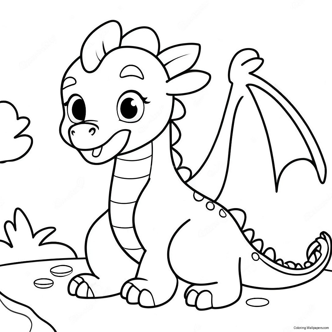 Dragon Tales Coloring Page 22393