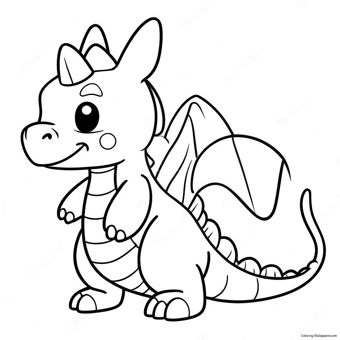 Dragonite Coloring Page 33069