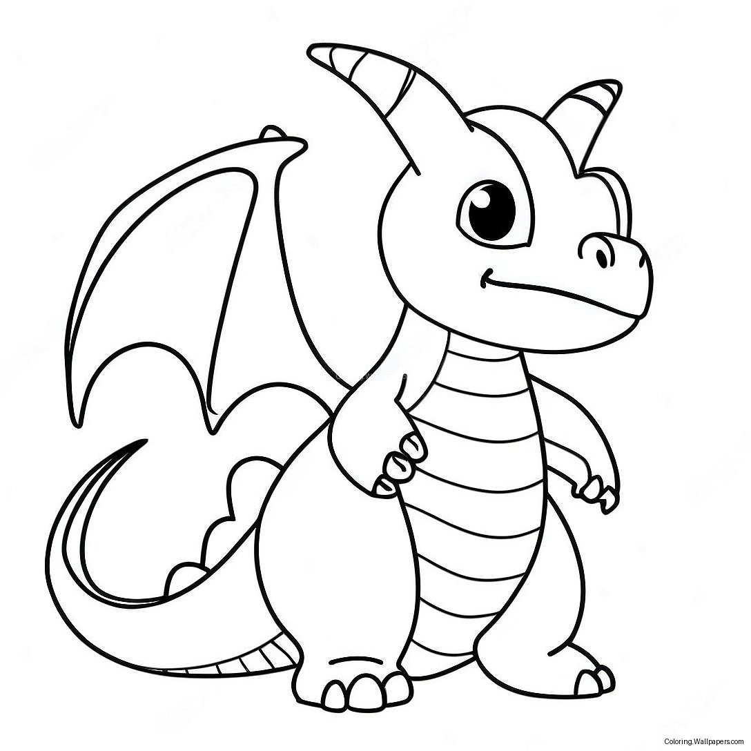 Dragonite Coloring Page 33070