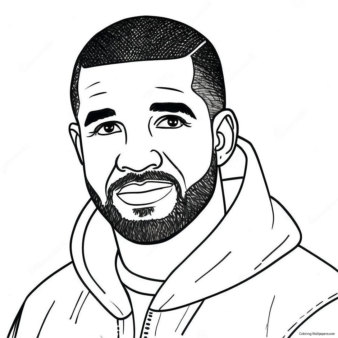 Drake Färgläggningssida 5208