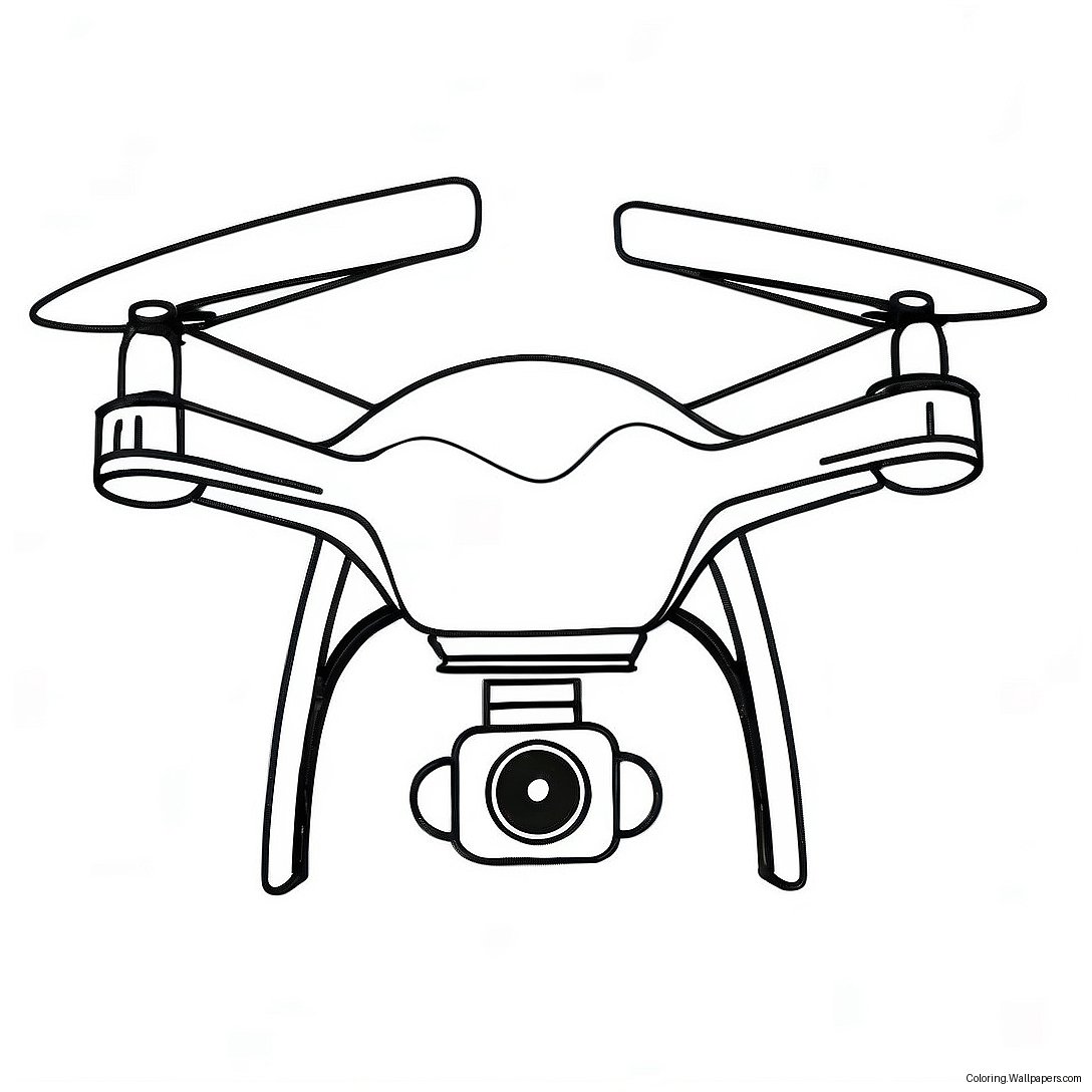 Drone Coloring Page 23349