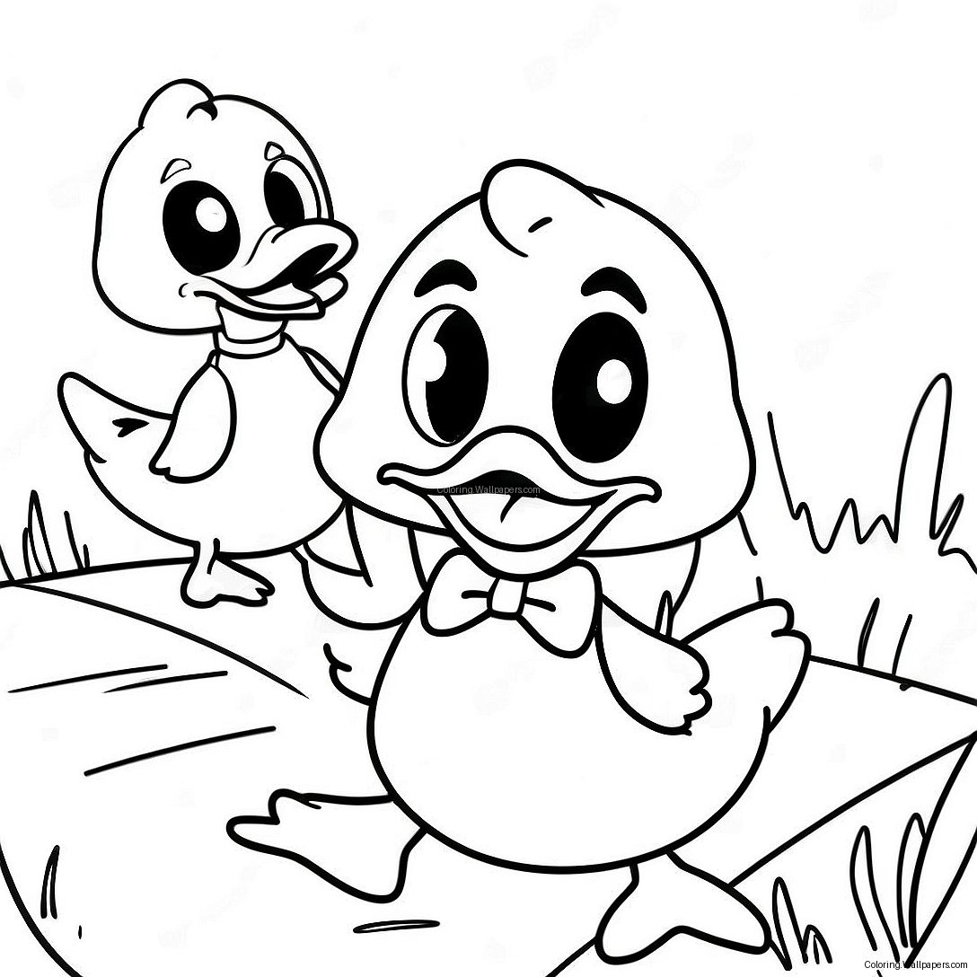 Ducktales Coloring Page 8030