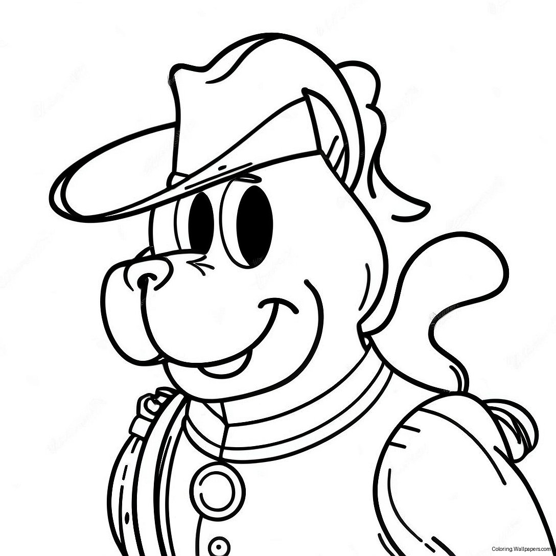 Duke In A Brave Adventure Coloring Page 51795