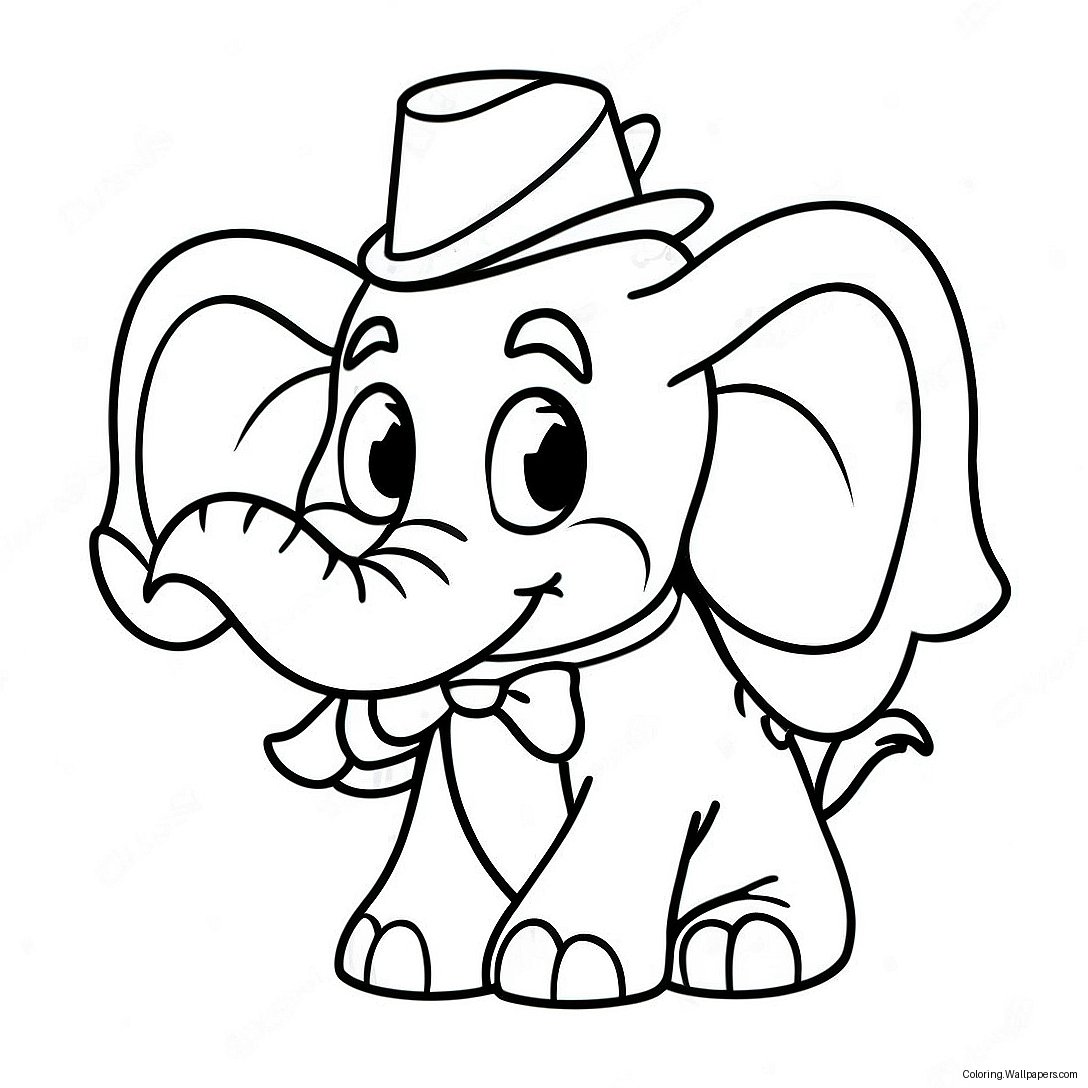 Dumbo Coloring Page 3114