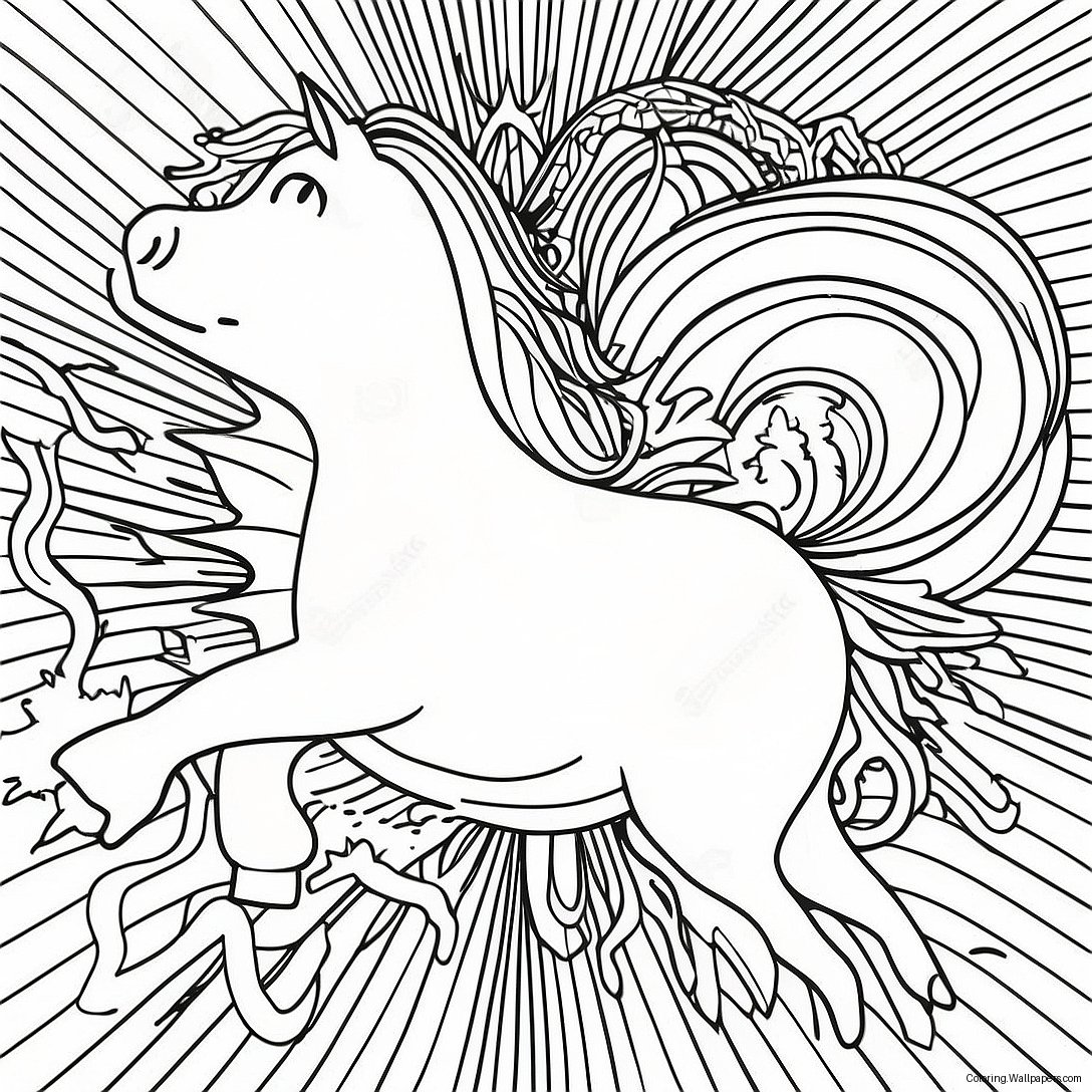 Dynamic Forces In Motion Coloring Page 37068