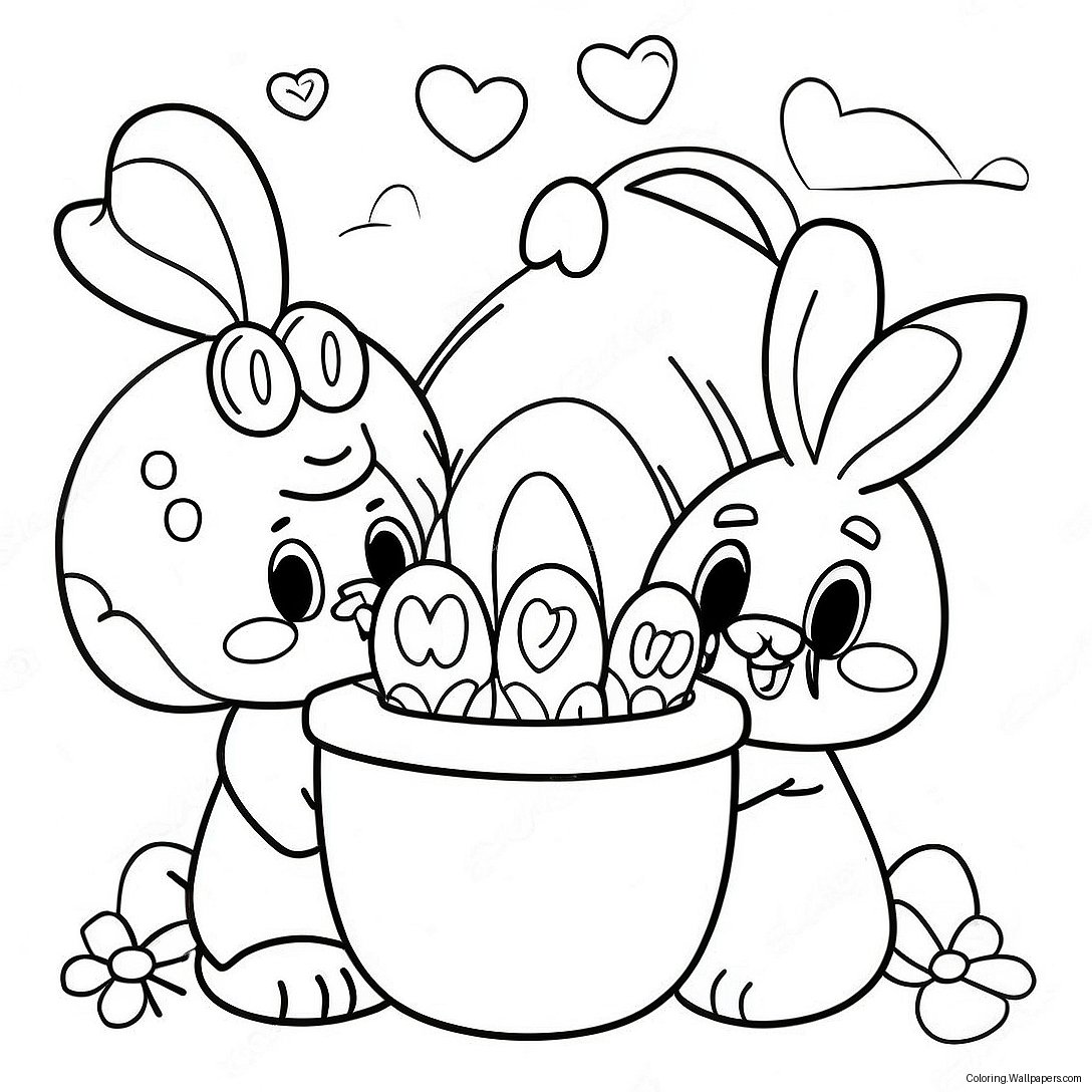 Easter Among Us Characters Coloring Page 56541