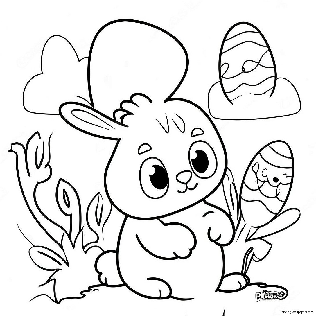 Easter Among Us Characters Coloring Page 56542