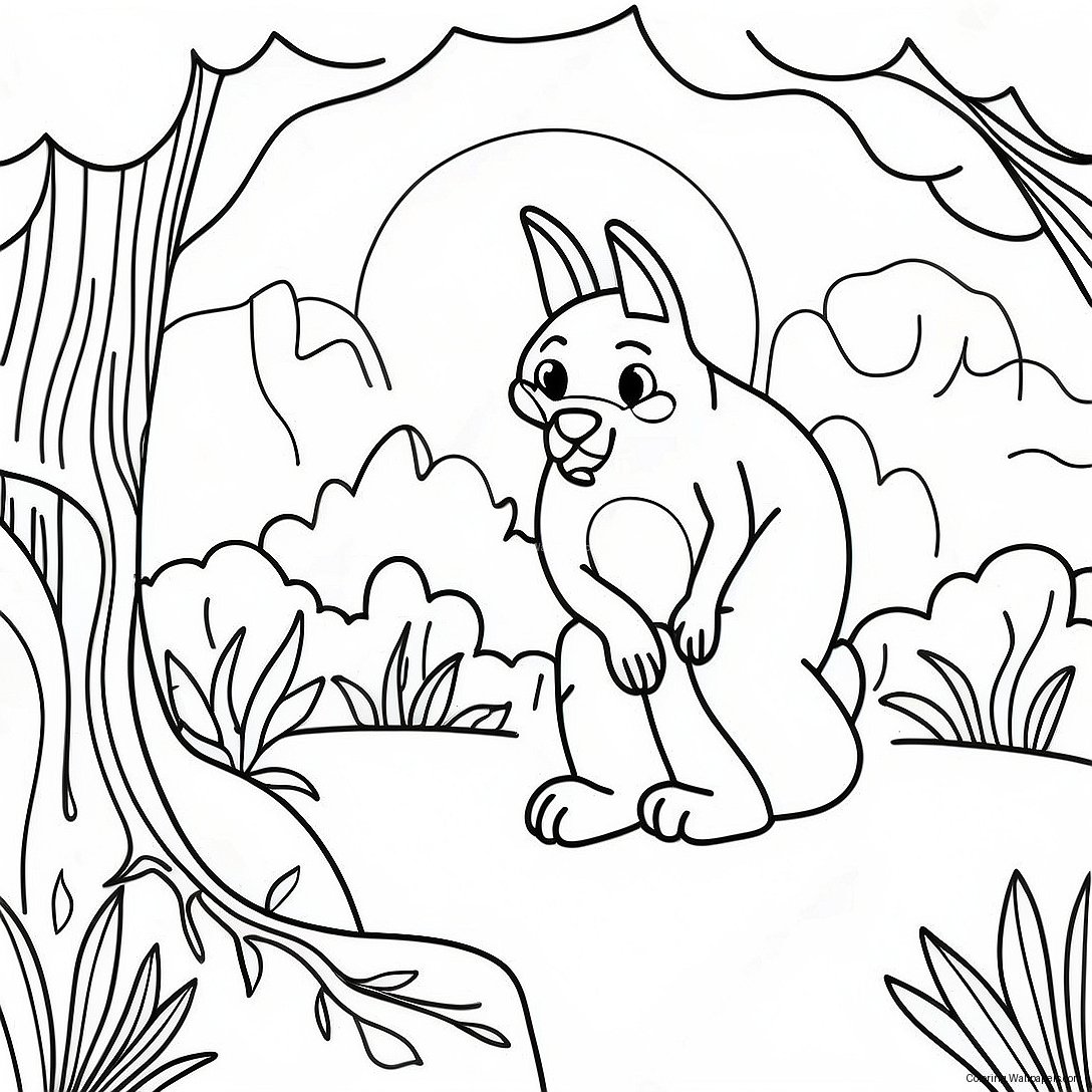 Ecclesiastes Nature Scene Coloring Page 38982