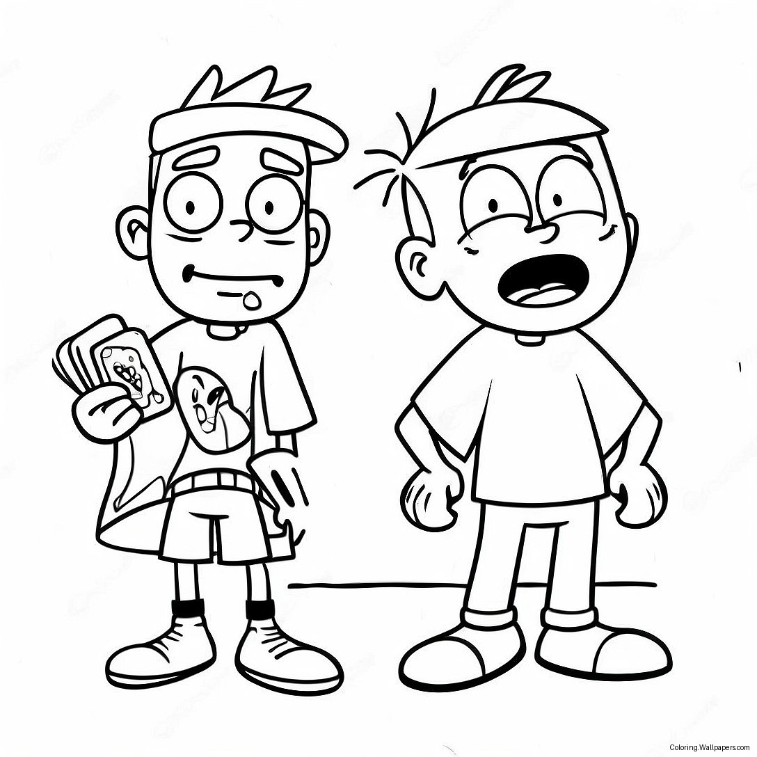 Ed Edd N Eddy Coloring Page 51595