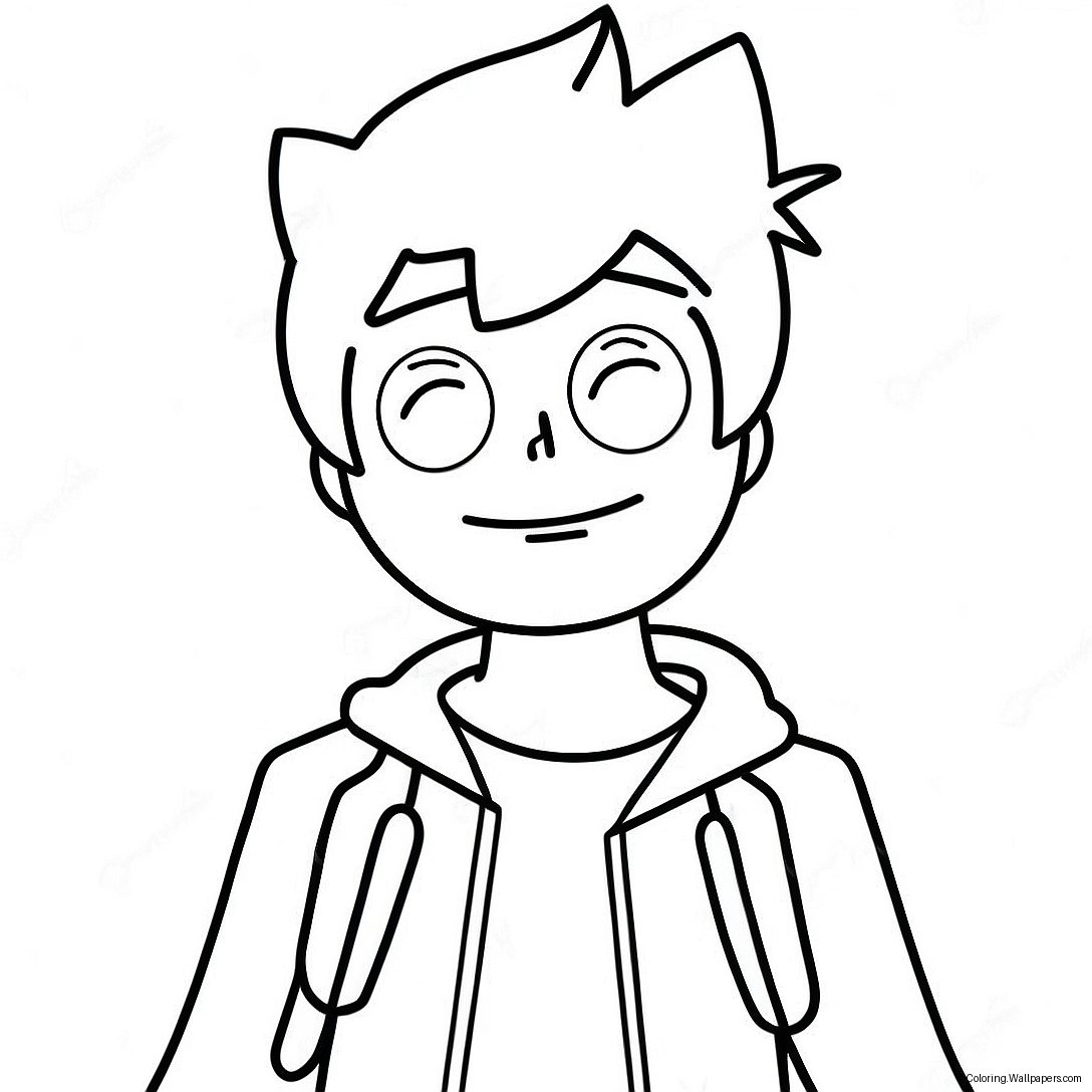 Eddsworld Coloring Page 31995