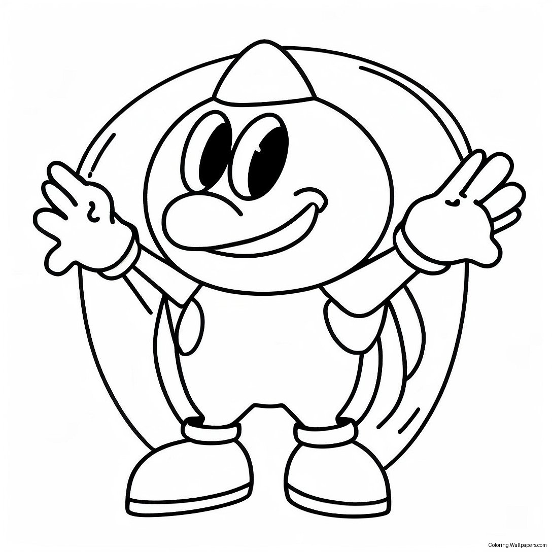 Eggman Coloring Page 30445