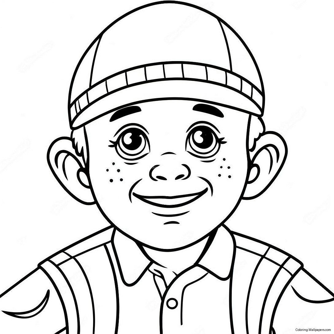 El Chavo Del Ocho Coloring Page 24873