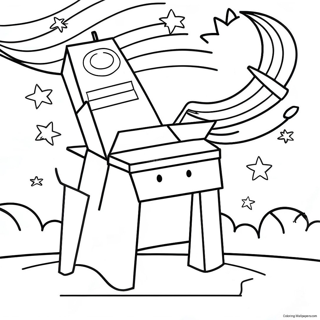 Election Day Coloring Page 13642