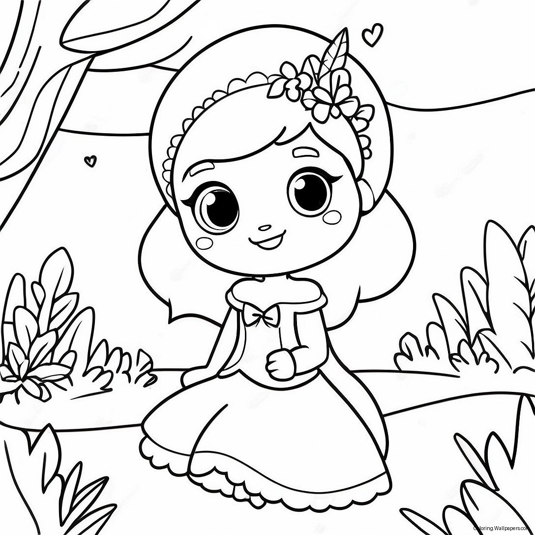 Enchantimals Magical Forest Coloring Page 30103