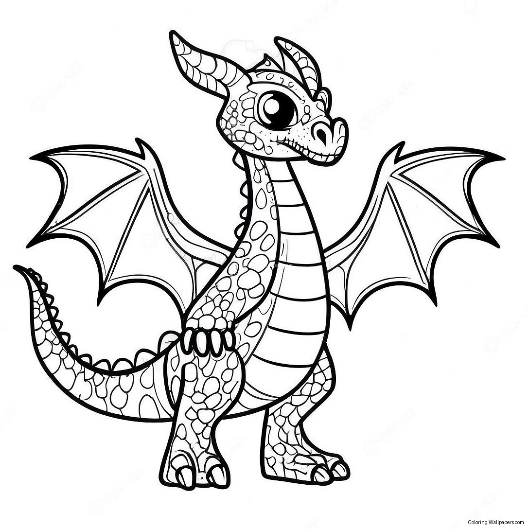 Ender Dragon - Värittämissivu 2596