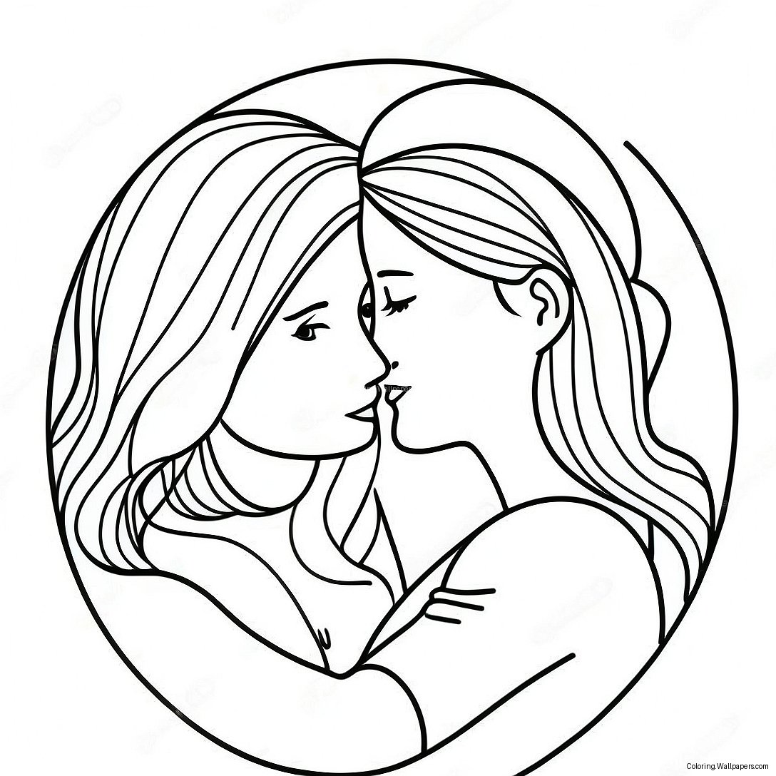 Engagement Coloring Page 33123