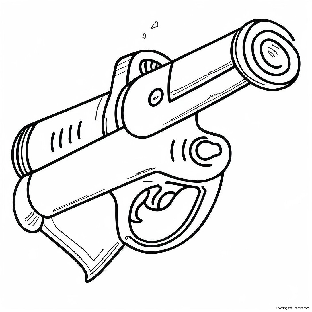 エピックなフォートナイトの銃の戦いぬりえページ 13418