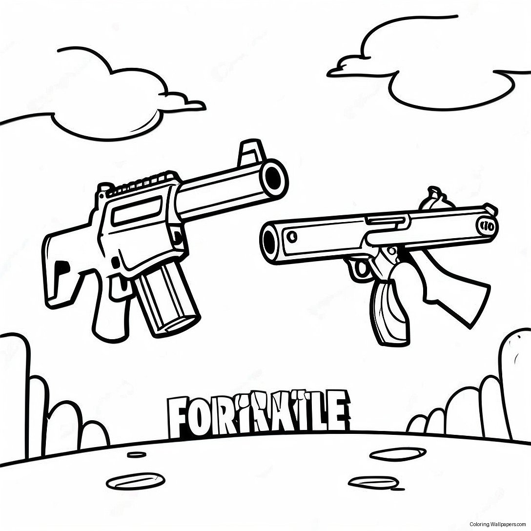 Eepos Fortnite-Aseen Taistelu Värityssivu 13420