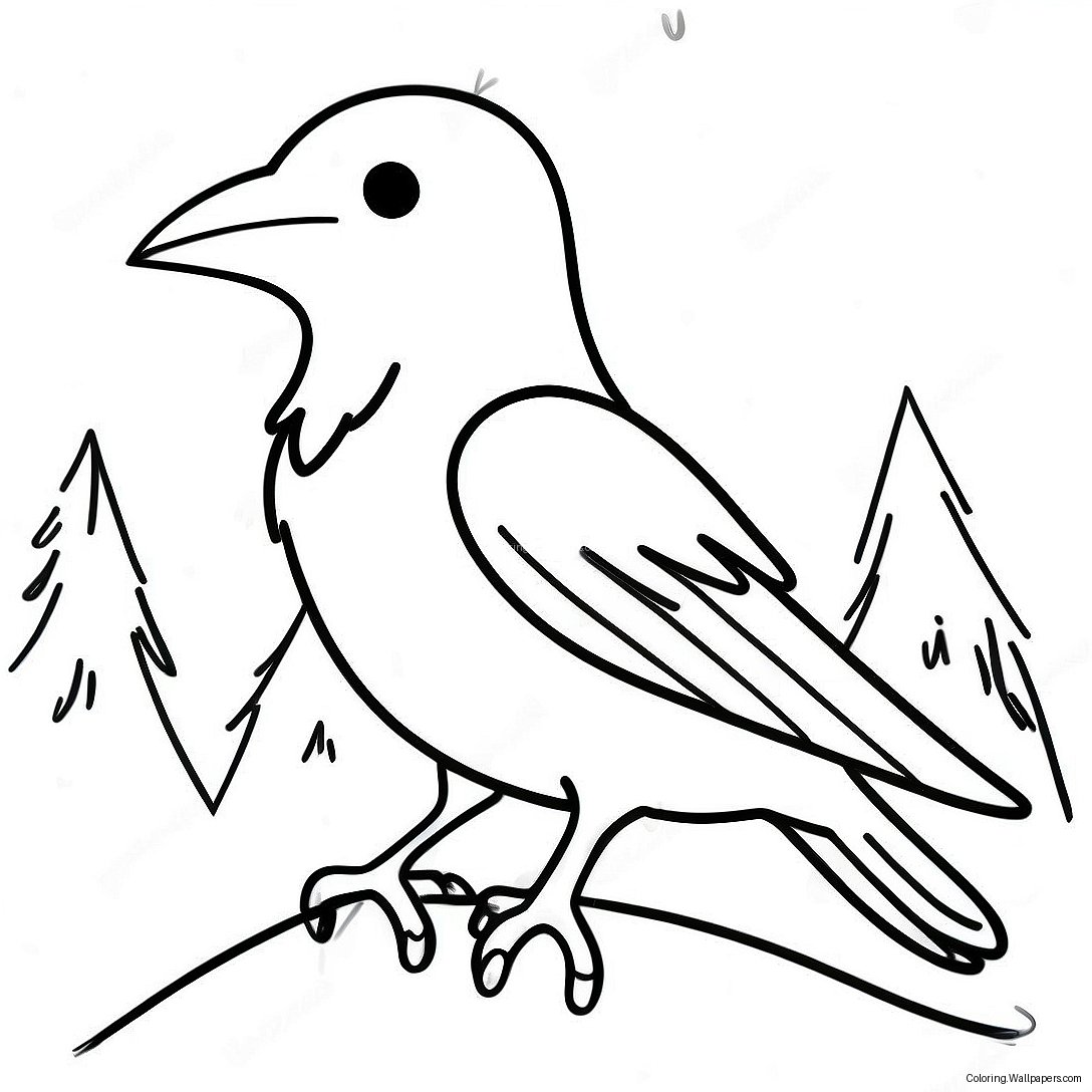 Epic Raven Fortnite Battle Coloring Page 47103