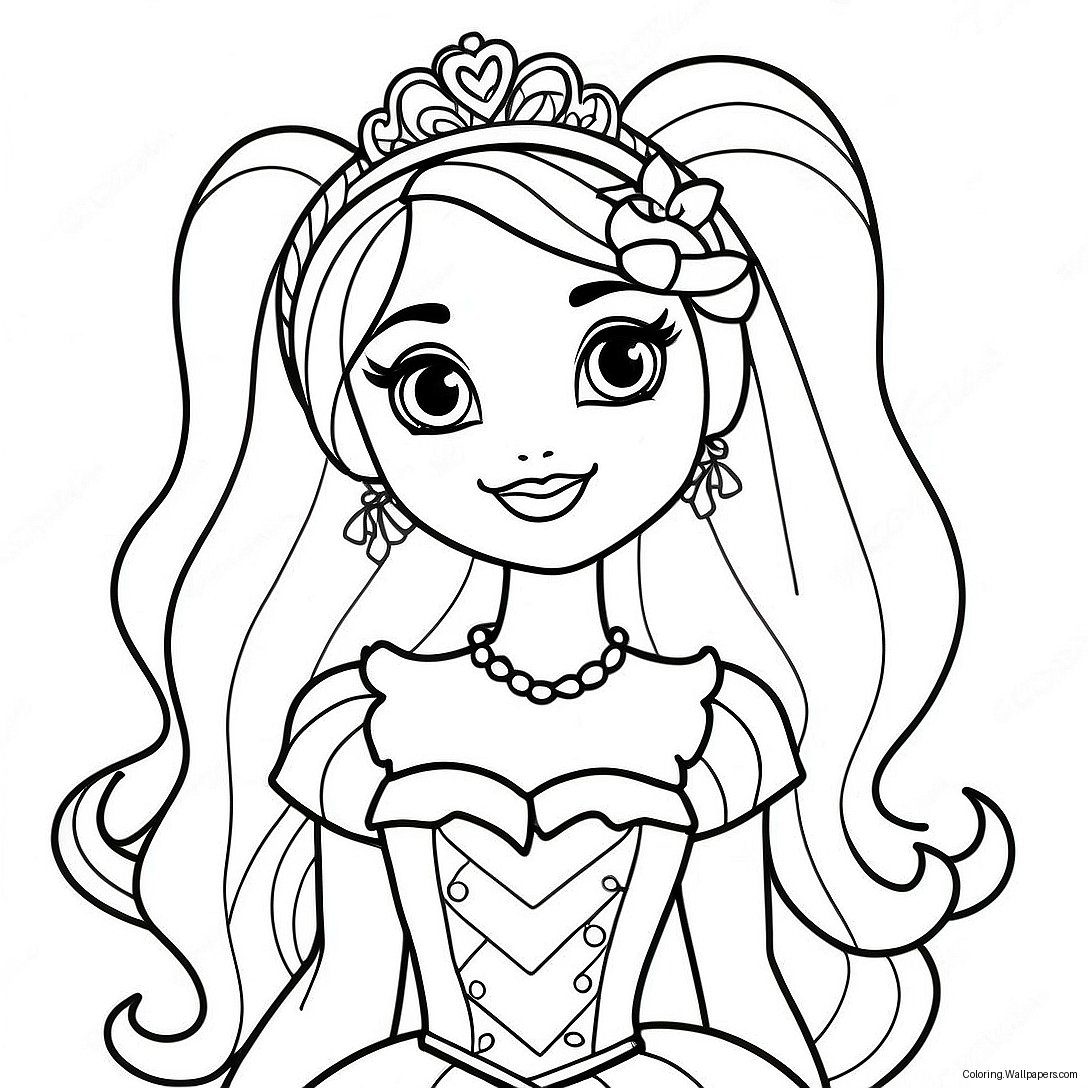 Ever After High Coloring Page 4739