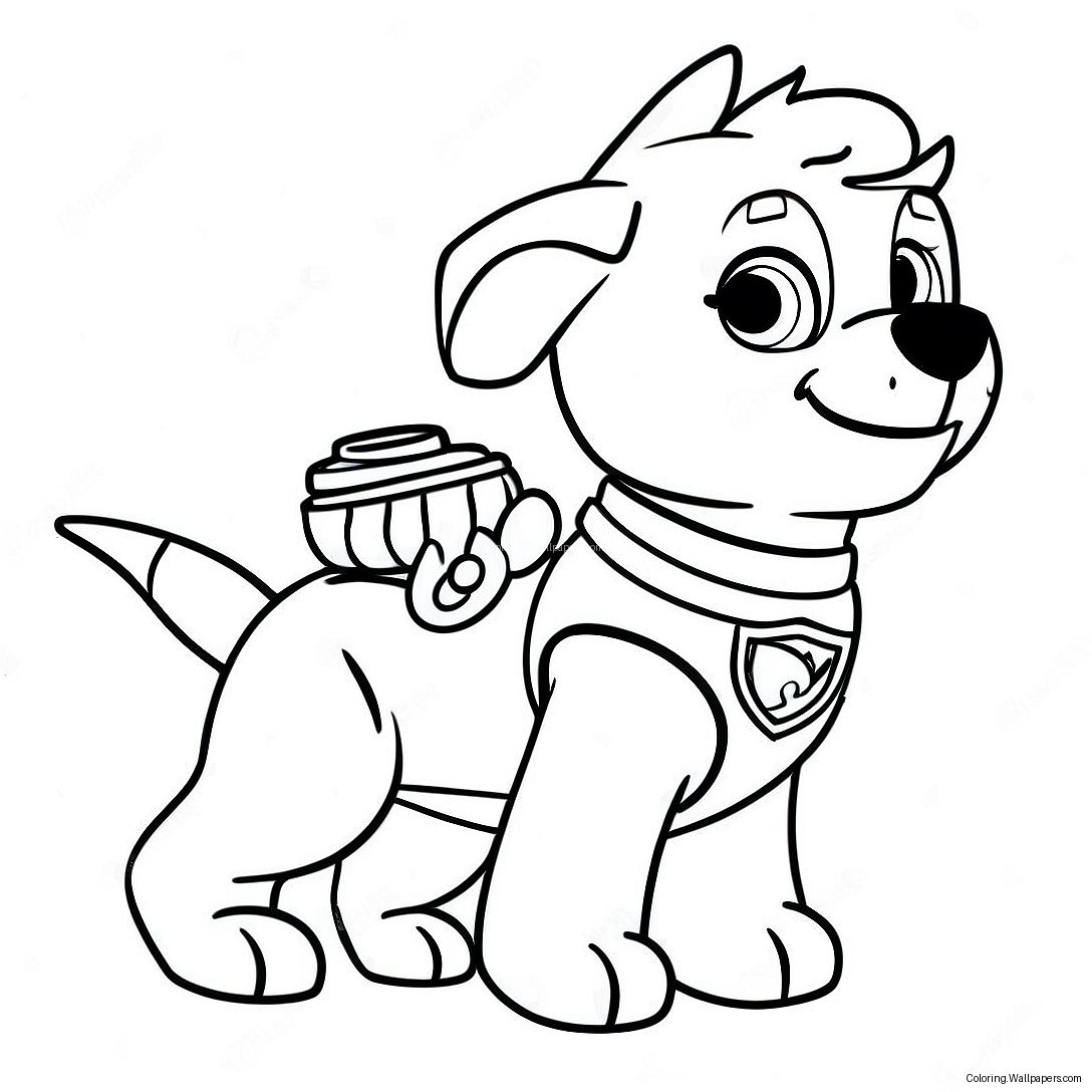 Everest Paw Patrol Ausmalbild 12006