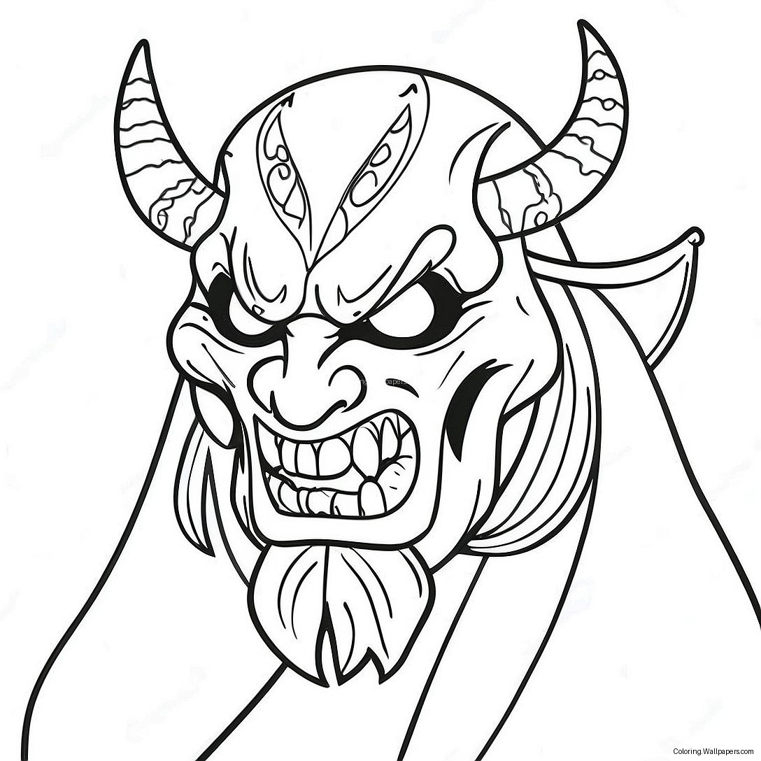 Evil Creatures Coloring Page 38586