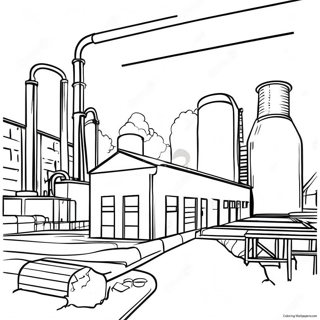 Factory Coloring Page 52577