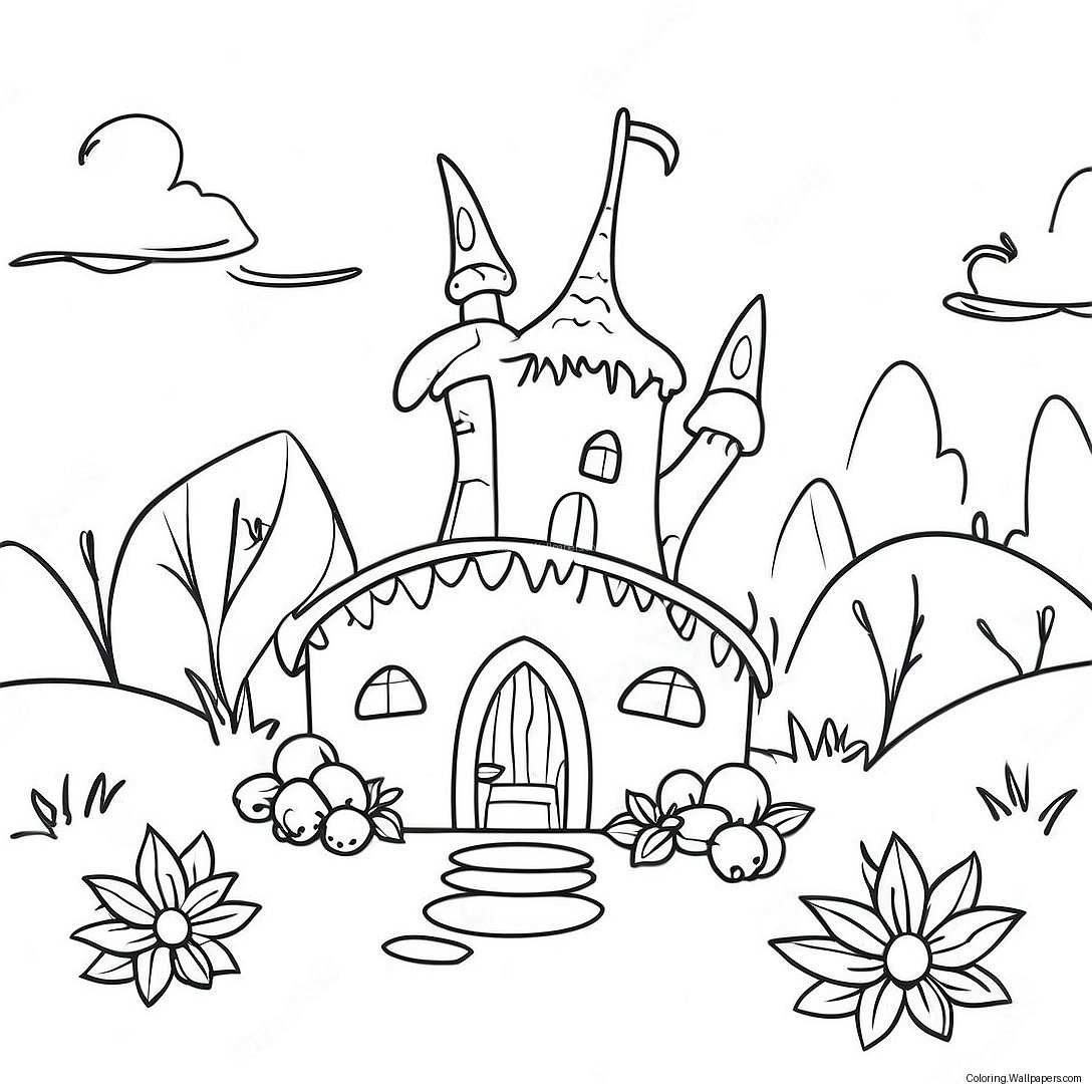 Fairyland Coloring Page 52147