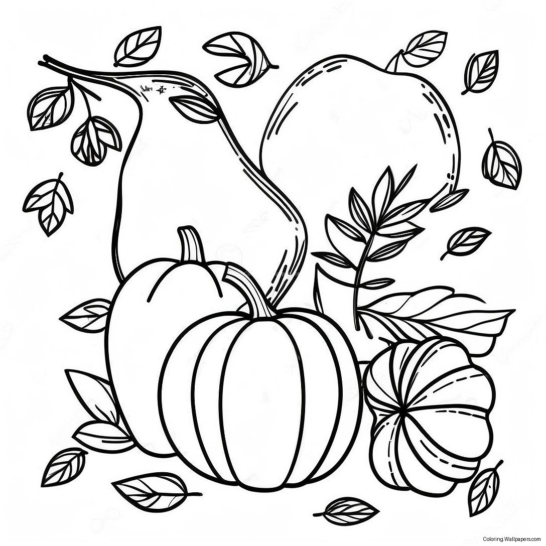 Fall Math Coloring Page 38146