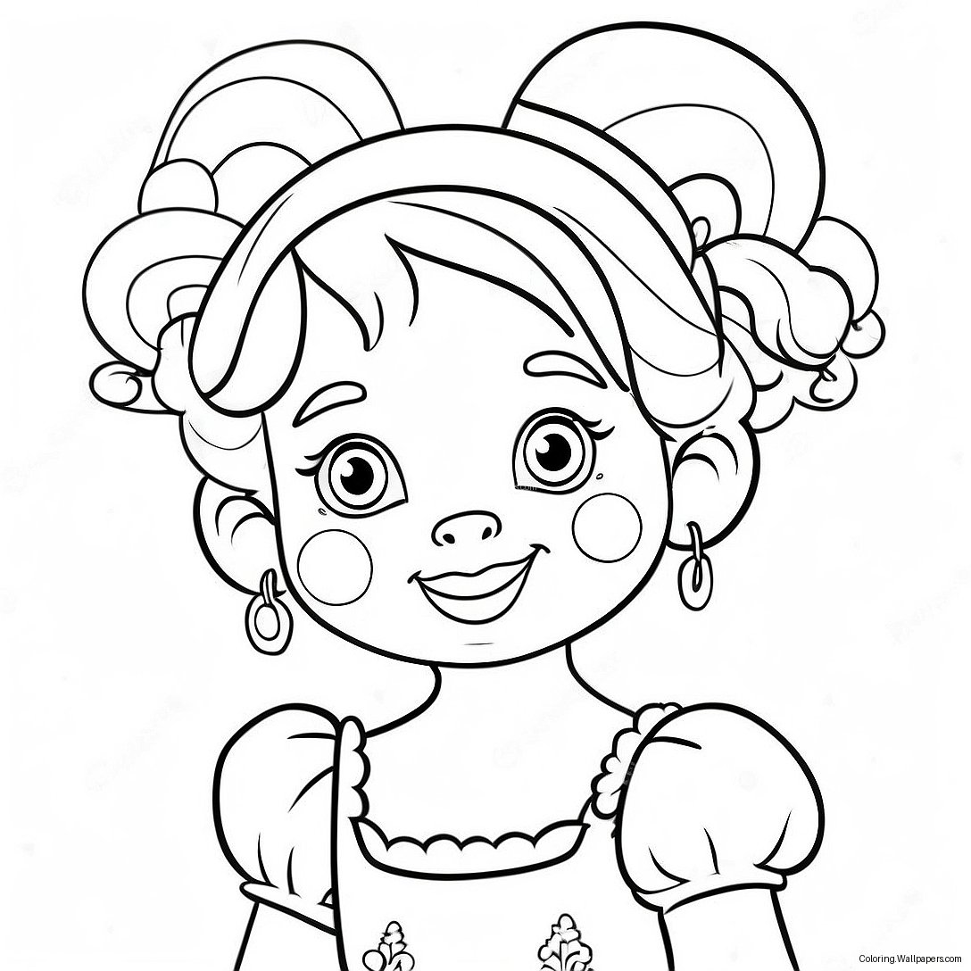 Fancy Nancy Coloring Page 3294